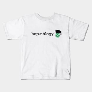 hop·nólogy Logo Flat Kids T-Shirt